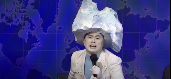 Watch: Bowen Yang Nails the Gayest Character this 'SNL' Season with Hilarious Take on Titanic's Iceberg