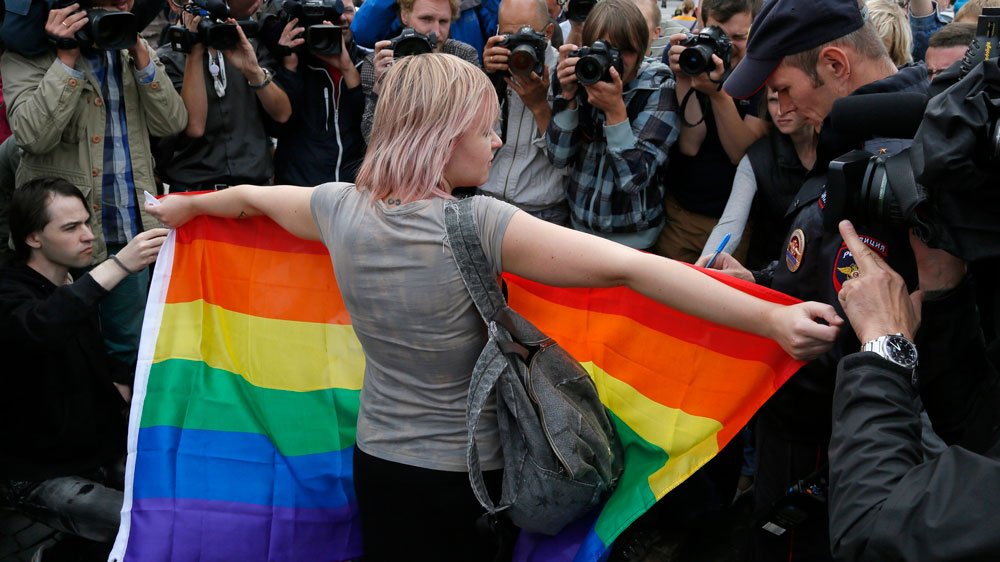 Police Raid Moscow Gay Bars After A Supreme Court Ruling Labeled LGBTQ+ Movement 'Extremist'