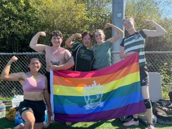 Meet the Mudhens: Through rugby, Queer solidarity between Woman and Nonbinary players